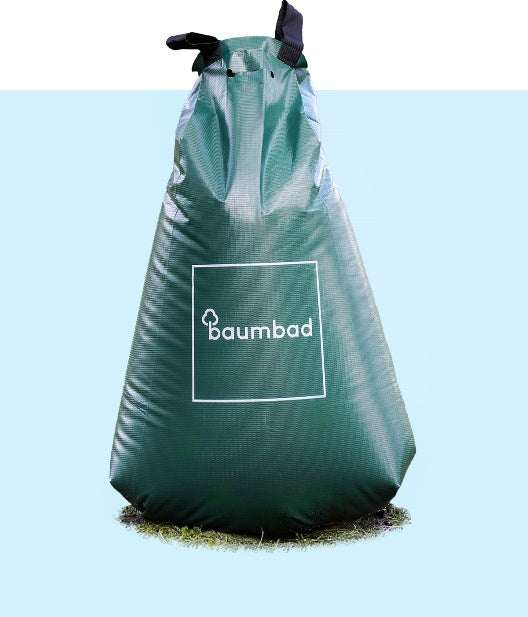 baumbad Premium PE Bewässerungssack für Bäume 75L aus Polyethylen (PE)