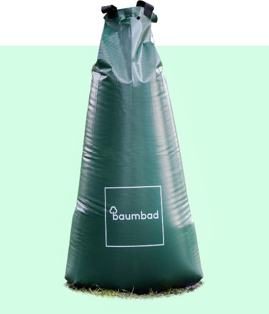Saco de riego baumbad XL premium 100L para regar árboles