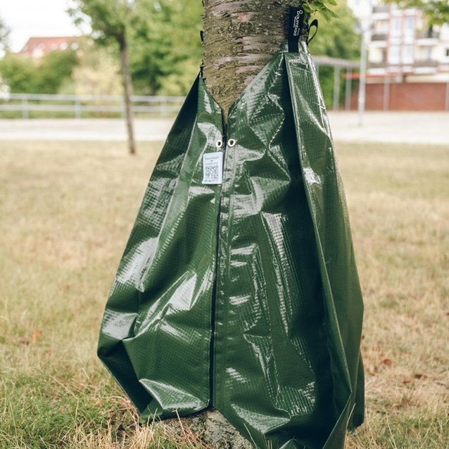 Refasen 6 Sacchetti Per Irrigazione Alberi Da 20 Galloni, Rilascio Lento A Goccia, In PVC Resistente